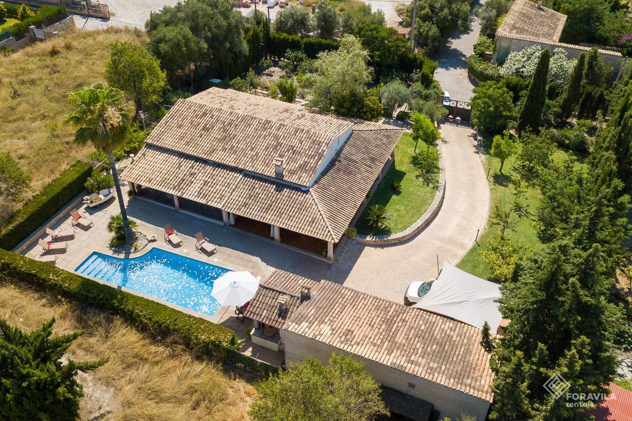 Villa Es Pou De Biniamar Selva  Exterior foto